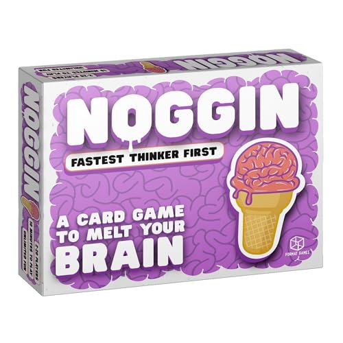Format Games Noggin | Mind Melting Kartenspiel von TV & Radio Persönlichkeit Matt Edmondson | ab 10 Jahren | 2–20 Spieler | 10 Minuten Spieldauer von Format Games