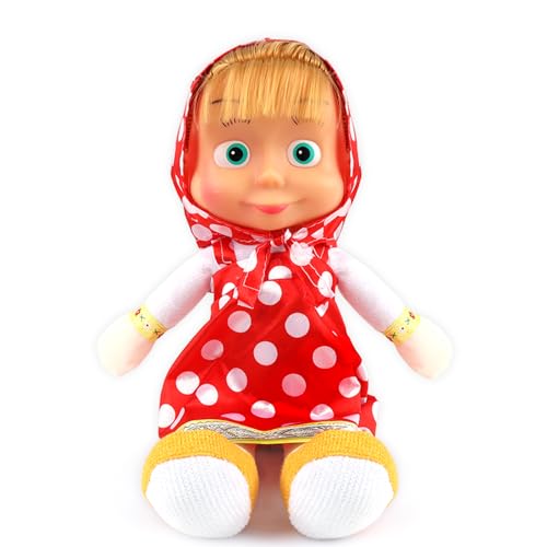 Forninc Masch Kuscheltier, Masch Puppe, Kuscheltier Bär, Plüschtier Bär, Kinder Geschenk, Plüschtiere für Kinder, Plüschtiere für Mädchen, 28cm, 1Pcs Forninc Masch Kuscheltier, Masch Puppe, Kuscheltier Bär, Plüschtier Bär, Kinder Geschenk, Plüschtiere für Kinder, Plüschtiere für Mädchen, 28cm, 1Pcs von Forninc