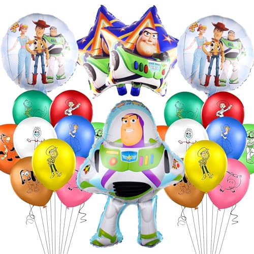 Party Balloon Set, Party Birthday Balloons,Geburtstag Deko, Partydekorationen,Aluminiumfolienballon Partyset Kindergeburtstag partydekorationen. von Forninc