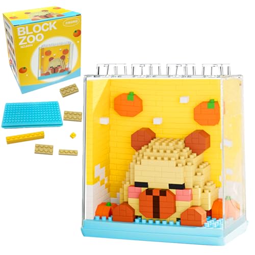 Fortivae Mini Bausteine Tiere, 333 Pcs Capybara Bausteine Spielzeug Kit, Capybara Mini Tier Bricks BauenKonstruktionsspielzeug, Geschenke Kinder 12+ Jahre Mädchen und Jungen Fortivae Mini Bausteine Tiere, 333 Pcs Capybara Bausteine Spielzeug Kit, Capybara Mini Tier Bricks BauenKonstruktionsspielzeug, Geschenke Kinder 12+ Jahre Mädchen und Jungen von Fortivae