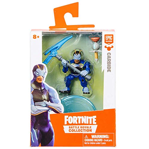 Fortnite Carbide Figur Battle Royale Collection - Figur mit Zubehör ca 6 cm von Fortnite