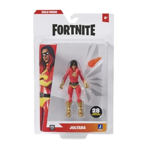 Fortnite Core Joltara Solo Mode 10 cm sehr detaillierte Figur mit Erntewerkzeug von Fortnite
