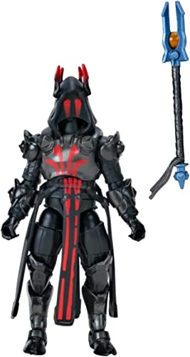 Fortnite Solo Mode Core The Ice King (schwarz), 10,2 cm hoch detaillierte Figur mit Erntewerkzeug, Stile umfassen Unpeely, Fennix, Drückerfisch und mehr.Sammeln Sie sie alle. von Fortnite