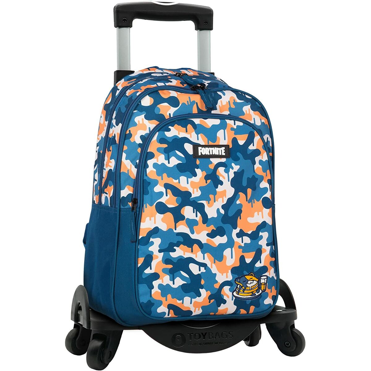 Schulrucksack mit Rädern Fortnite Blau 42 x 32 x 20 cm Tarnfarbe von Fortnite