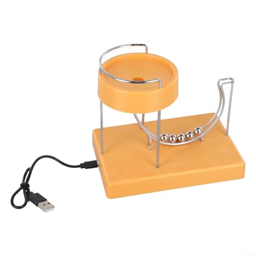 Clever Mechanische Skulptur, Lernwerkzeug und Gesprächsstarter bei der Arbeit (gelb) von FortunateSweet