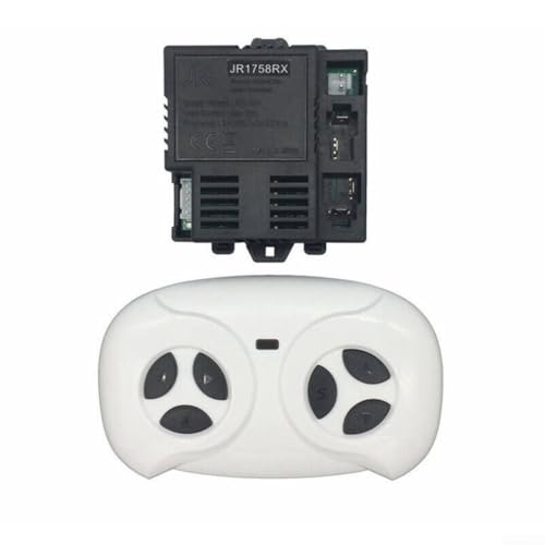 FortunateSweet Kids RC Car Control Box 12V/6V Elektrofahrzeug-Empfänger mit 2 4GHz Wireless Verbindung (JR1758RX Full Set) von FortunateSweet