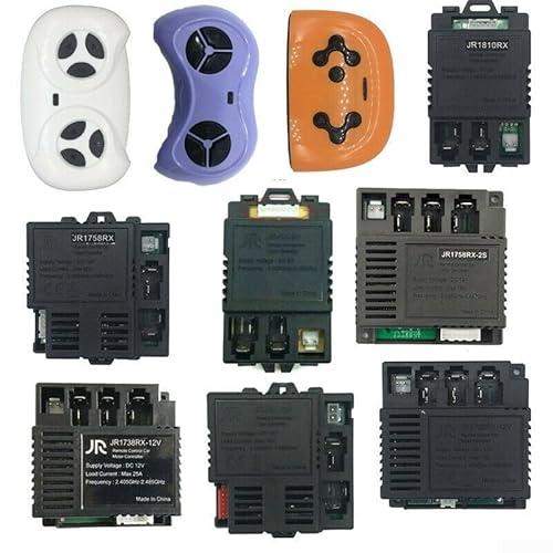 FortunateSweet Kids RC Car Control Box 12V/6V Elektrofahrzeug-Empfänger mit 2 4GHz Wireless Verbindung (JR1922RXS Full Set) von FortunateSweet