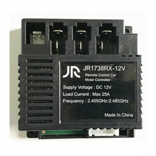 FortunateSweet Kinder RC Car Control Box 12V/6V Elektrofahrzeug Empfänger mit 2 4GHz Wireless Verbindung (JR1738RX-12V) von FortunateSweet