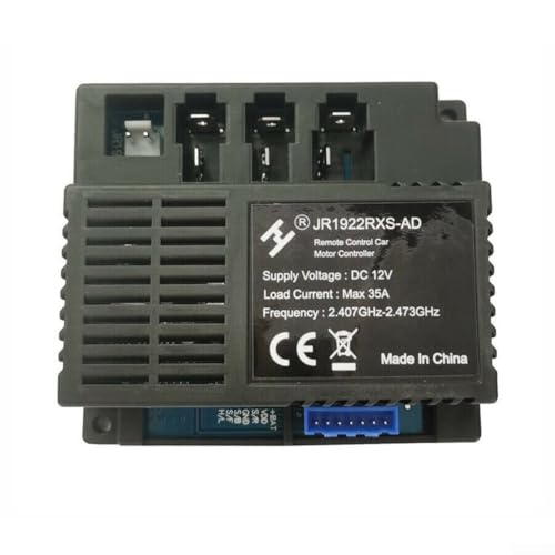 FortunateSweet Kinder RC Car Control Box 12V/6V Elektrofahrzeug Empfänger mit 2 4GHz Wireless Verbindung (JR1922RXS-AD 12V Empfänger) von FortunateSweet
