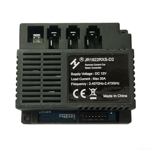 FortunateSweet Kinder RC Car Control Box 12V/6V Elektrofahrzeug Empfänger mit 2 4GHz Wireless Verbindung (JR1922RXS-D2 12V Empfänger) von FortunateSweet