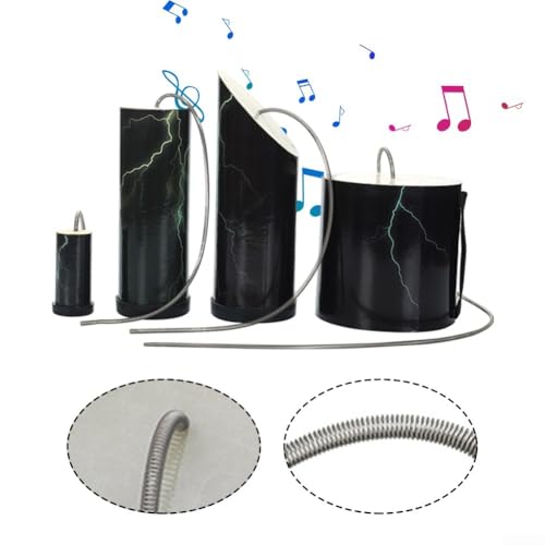 Thunder Drum Maker Engagierendes Instrument für Kinder, um Musik durch spielerische Erkundung zu lernen (Durchmesser 4 cm) von FortunateSweet