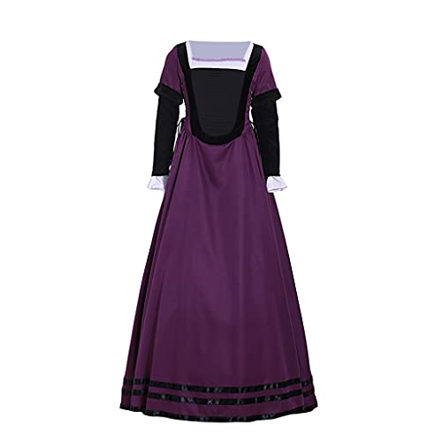 Fortunehouse Damen Mittelalterliche Kleid Lange Kleid Themeparty Kostüm für Erwachsene von Fortunehouse
