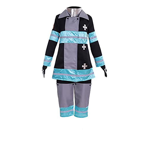 Fortunehouse Fire Force Maki Oze Cosplay Outfits Special Fire Force Company 8 Cosplay Kostüme für Themeparty von Fortunehouse