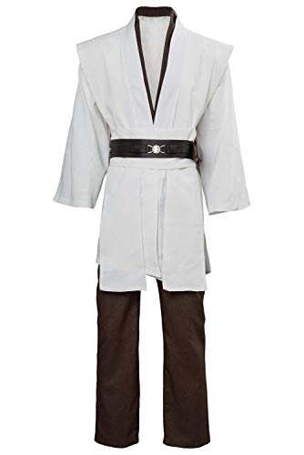 Fortunezone Obi Wan Kenobi Kostüm Jedi Kostüme für Erwachsene Ohne Umhang Herren XL von Fortunezone
