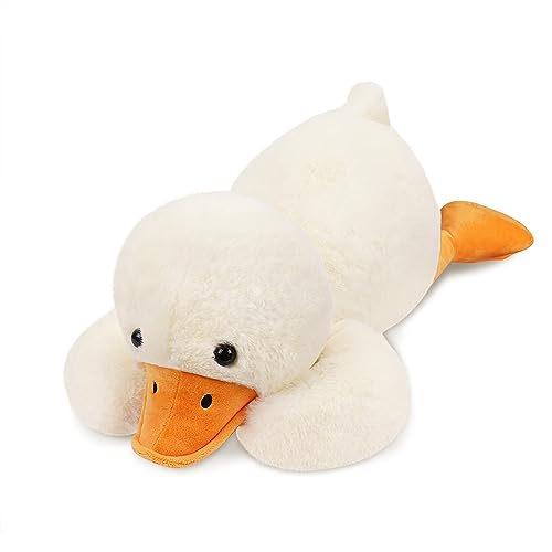 Fortuning's JDS Ente Plüschtier Kuscheltier Flauschig Weiche Entenplüsch Kissen Plüschtier Anime Plushie Stofftier Ente Gefüllte Ente gefüllte Ente Plüschtier für Kinder Geburtstag Geschenk von Fortuning's JDS