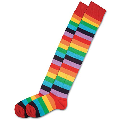 Bristol Novelty BA1131 Clown Socken, Bunt von Bristol Novelty