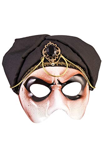 Fortune Teller with Mens Half Mask and Black Scarf Fortune Teller with Mens Half Mask and Black Scarf von Forum Novelties