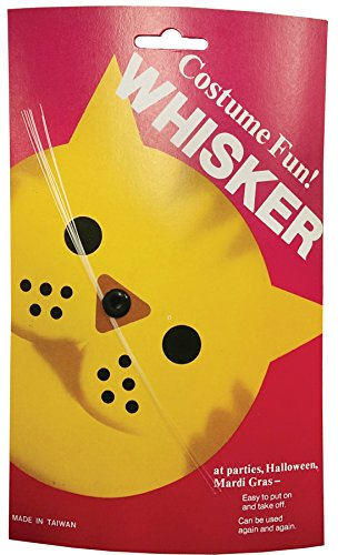Forum Novelties 51543 Whiskers - White Accessory color, One Size, Multi, Pack of 1 von Forum Novelties