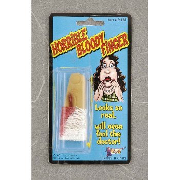 Forum Novelties 61060 Horrible Bloody Finger Toy, Standard, Multicolor (Pack of 12) von Forum Novelties