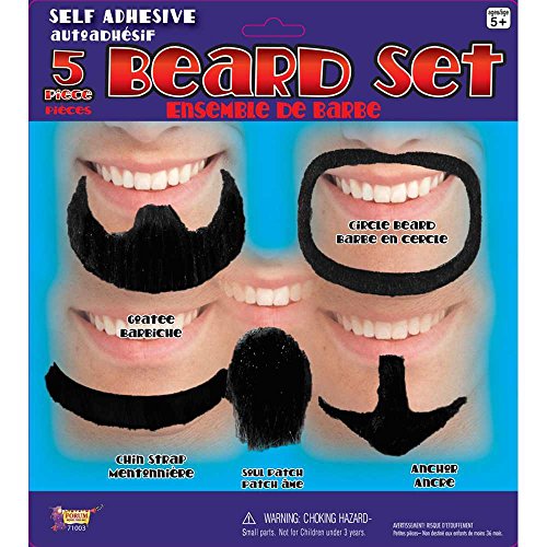 Forum Novelties 71003 Men's Beard Set, Standard, Black Forum Novelties 71003 Men's Beard Set, Standard, Black von Forum Novelties