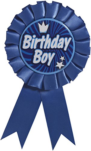 Forum Novelties 72152 Award Ribbon-Birthday Boy, Blue, One Size, Pack of 6 Forum Novelties 72152 Award Ribbon-Birthday Boy, Blue, One Size, Pack of 6 von Forum Novelties
