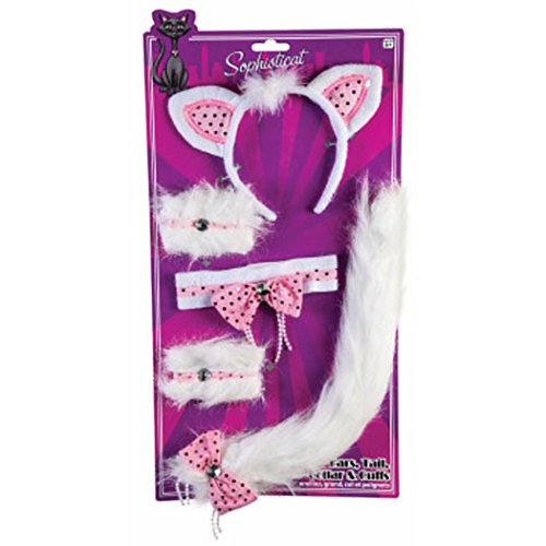 Forum Novelties 79037 DLX Cat Kit Party Supplies, White Forum Novelties 79037 DLX Cat Kit Party Supplies, White von Forum Novelties
