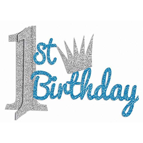 Forum Novelties 79838 Happy 1st B'day-Centerpce-Bo, Multi, 9" x 2" x 2.5" (Pack of 12) von Forum Novelties
