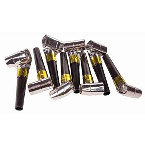 Forum Novelties 80058 New Year's Blow Out Horn, Multi-Color, One Size (Pack of 12) von Forum Novelties