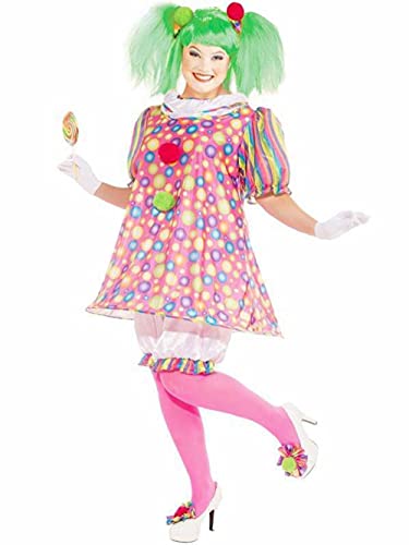 Forum Novelties Damen-Kostüm Tickles Clown Plus Size, mehrfarbig, Mehr von Forum Novelties