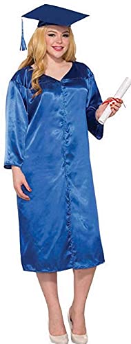 Forum Novelties Graduation Robe Adult Costume (Blue)-Standard von Forum Novelties