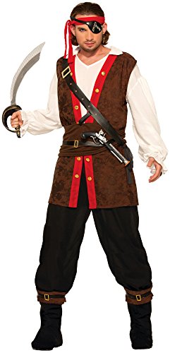 Forum Novelties Men's Buccaneer Of The Seas Costume, Multi, Standard Forum Novelties Men's Buccaneer Of The Seas Costume, Multi, Standard von Forum Novelties