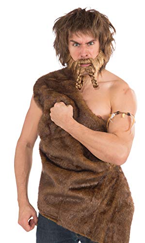 Forum Novelties Men's Novelty Caveman Raider Beard, Brown, One Size von Forum Novelties