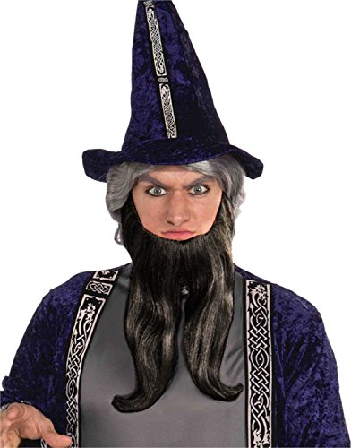Forum Novelties Men's Novelty Forked Beard, Black, One Size von Forum Novelties