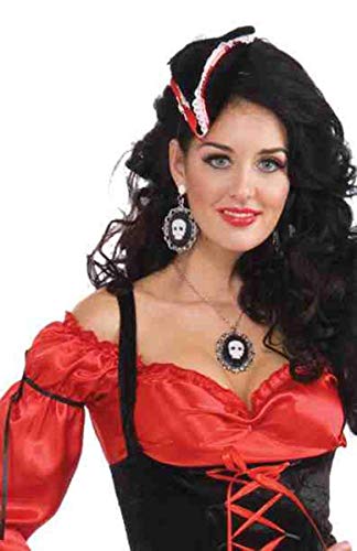 Forum Novelties Pirate Skull Cameo Necklace Costume Accessory One Size von Forum Novelties
