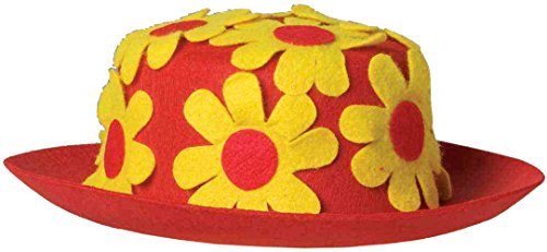 Forum Novelties Red and Yellow Daisy Clown Derby Hat Adult Costume Accessory Forum Novelties Red and Yellow Daisy Clown Derby Hat Adult Costume Accessory von Forum Novelties