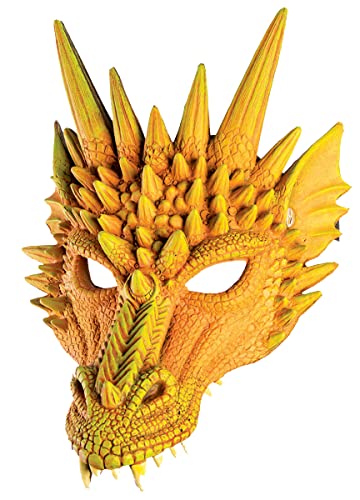 Forum Novelties Unisex-Adult Dragon Half Costume Mask, Green, One Size von Forum Novelties