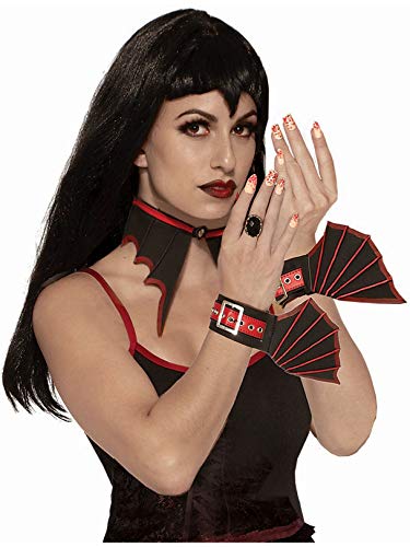 Forum Novelties Vampire Handgelenkmanschetten - - Einheitsgröße Forum Novelties Vampire Handgelenkmanschetten - - Einheitsgröße von Forum Novelties
