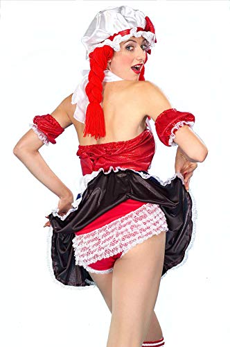 Forum Novelties Women's Novelty Adult Ruffled Lace Panties, Red/White, One Size Forum Novelties Women's Novelty Adult Ruffled Lace Panties, Red/White, One Size von Forum Novelties