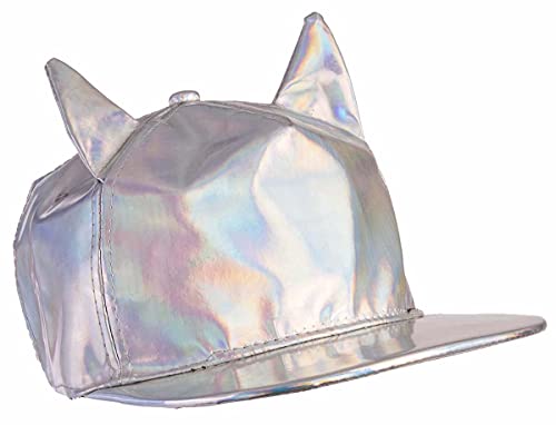Iridescent and Holographic Cap with Cat Ears Iridescent and Holographic Cap with Cat Ears von Forum Novelties
