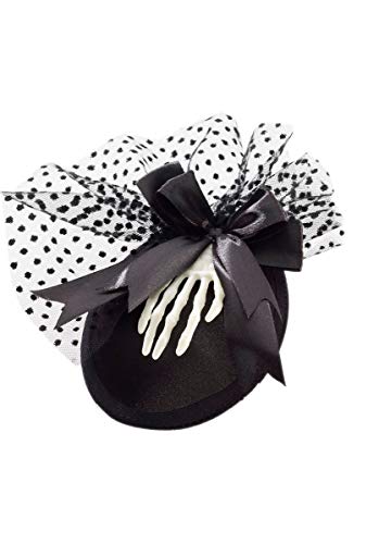 fancy dress warehouse Skeleton Mini Hat with Clip fancy dress warehouse Skeleton Mini Hat with Clip von Forum Novelties