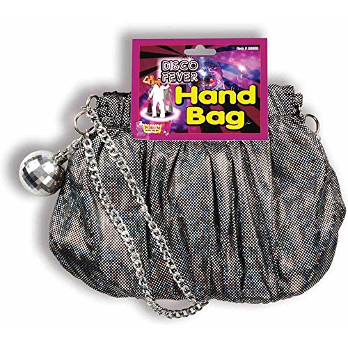 Forum Novelties 70's Silver Disco Costume Handbag Purse Forum Novelties 70's Silver Disco Costume Handbag Purse von Forum