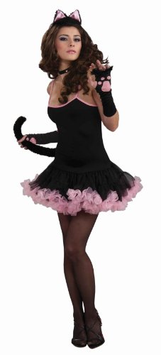 Forum Novelties Sophistcat Black & Pink Petticoat Dress Only Costume Adult Standard von Forum