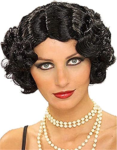 Rubie's 59399 Vintage Hollywood Perücke, Damen, Schwarz, Einheitsgröße Rubie's 59399 Vintage Hollywood Perücke, Damen, Schwarz, Einheitsgröße von Rubie's