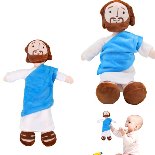 Fosoloni Jesus Plush,32cm Jesus Kuscheltier, My Friend Jesus PlüSchpuppe,Christus Religiöser Retter Jesus Kuscheltier,Stoff Jesu für Partyzubehör,Weihnachts,Ostern Spielzeug,für Kinder Frauen Männer Fosoloni Jesus Plush,32cm Jesus Kuscheltier, My Friend Jesus PlüSchpuppe,Christus Religiöser Retter Jesus Kuscheltier,Stoff Jesu für Partyzubehör,Weihnachts,Ostern Spielzeug,für Kinder Frauen Männer von Fosoloni