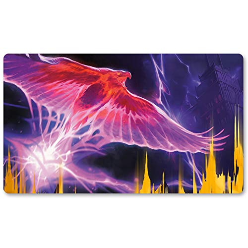 Arclight Phoenix,DE - Brettspiel MTG Spielmatten+Kostenlose wasserdichte Tasche,TCG Card Game Table Mat Größe 60X35CM, Mouse Pad kompatibel mit Digimon MTG TCG CCG RPG Arclight Phoenix,DE - Brettspiel MTG Spielmatten+Kostenlose wasserdichte Tasche,TCG Card Game Table Mat Größe 60X35CM, Mouse Pad kompatibel mit Digimon MTG TCG CCG RPG von Four leaves