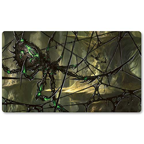 Blightwidow,DE - MTG Spielmatten+Kostenlose wasserdichte Tasche,MTG Playmate Table Mat Größe 60X35CM, MTG Mouse Pad kompatibel mit MTG TCG CCG RPG von Four leaves