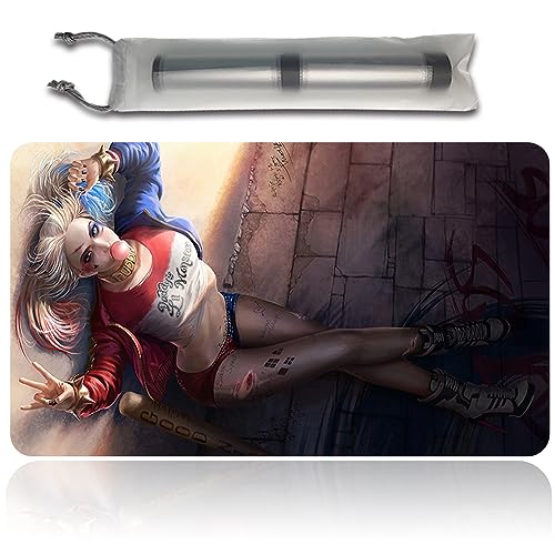 Custom - MTG Spielmatten+Kostenlose wasserdichte Tasche,MTG Playmate Table Mat Größe 60X35CM, MTG Mouse Pad kompatibel mit MTG TCG CCG RPG von Four leaves