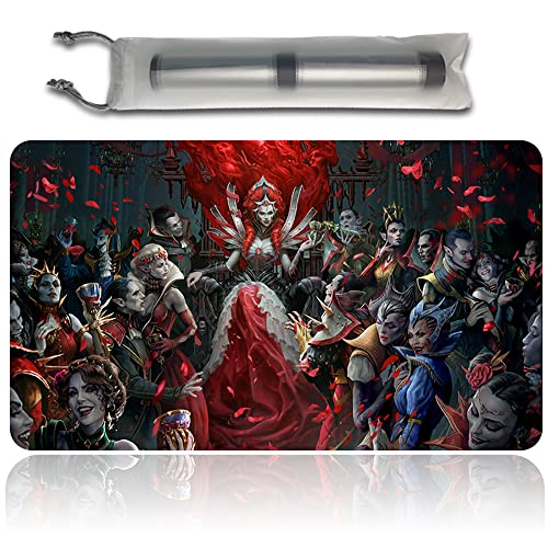 Four leaves INNISTRAD Crimson Vow Key Artwork - MTG Spielmatten+Kostenlose wasserdichte Tasche,MTG Playmate Table Mat, MTG Mouse Pad,Dustproof and Waterproof for Supporting MTG Combat von Four leaves