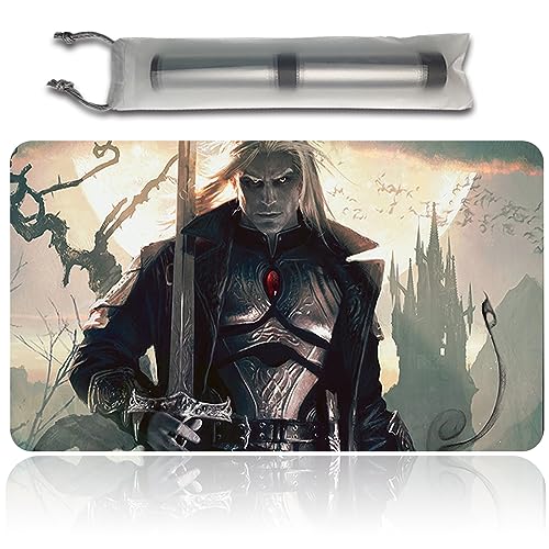 Four leaves Sorin, Lord of Innistrad - MTG Spielmatten+Kostenlose wasserdichte Tasche,MTG Playmate Table Mat, MTG Mouse Pad,Dustproof and Waterproof for Supporting MTG Combat von Four leaves