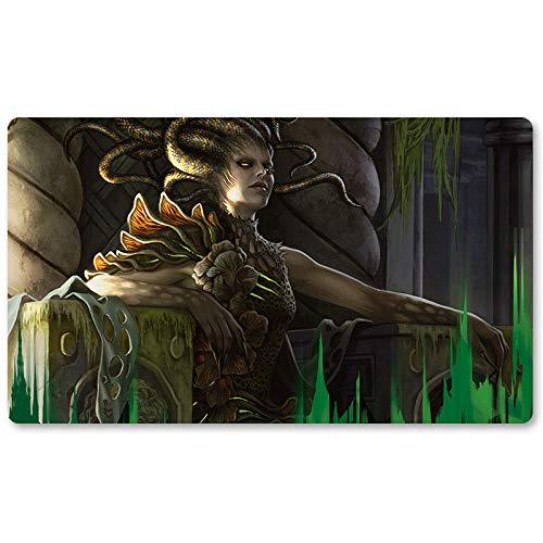 Four leaves Vraska Golgari Queen,DE - MTG Spielmatten+Kostenlose wasserdichte Tasche,MTG Playmate Table Mat, MTG Mouse Pad,Dustproof and Waterproof for Supporting MTG Combat von Four leaves